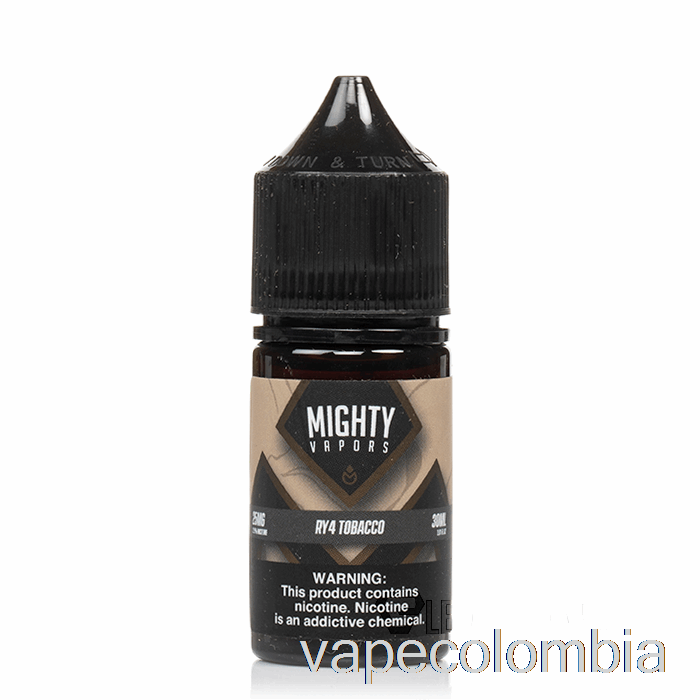 Kit Vape Completo Ry4 Tabaco - Sales Poderosas - 30ml 50mg